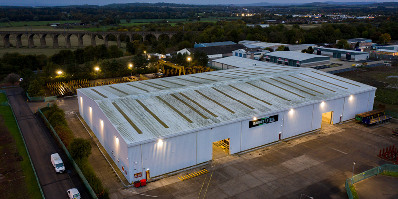 Barrett Steel Scotland invest over £5m in new Edinburgh location.  