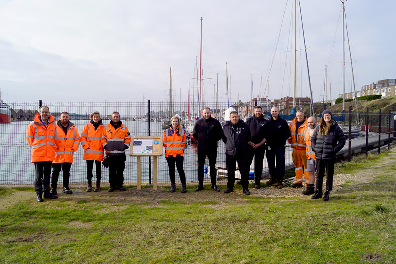 Barrett Steel Limited partner with Shoreham Port in tackling plastic waste