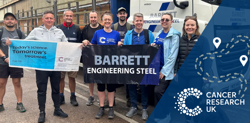 Barrett Engineering Steel North Completes Their Walk of Steel 