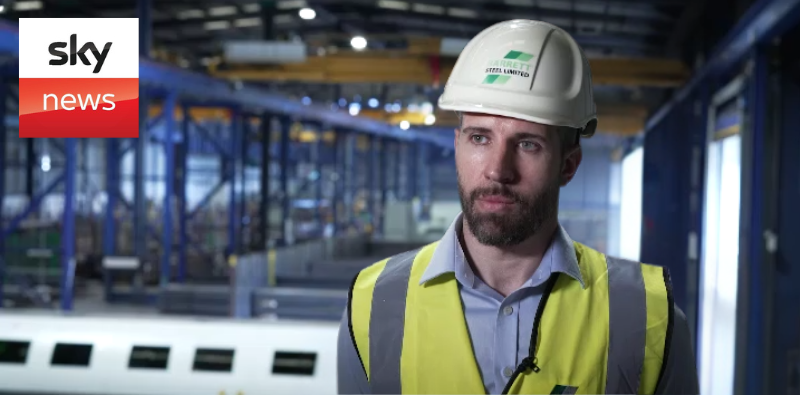 Barrett Steel Speaks to Sky News on UK Steel Industry Challenges