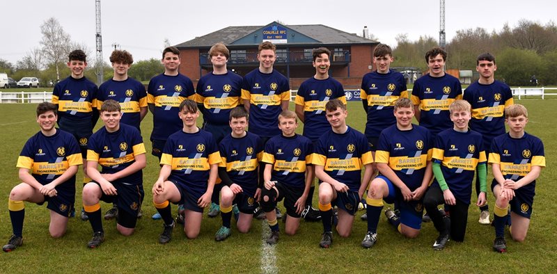 Barrett Engineering Midlands kick off their sponsorship with Coalville RFC Colts 