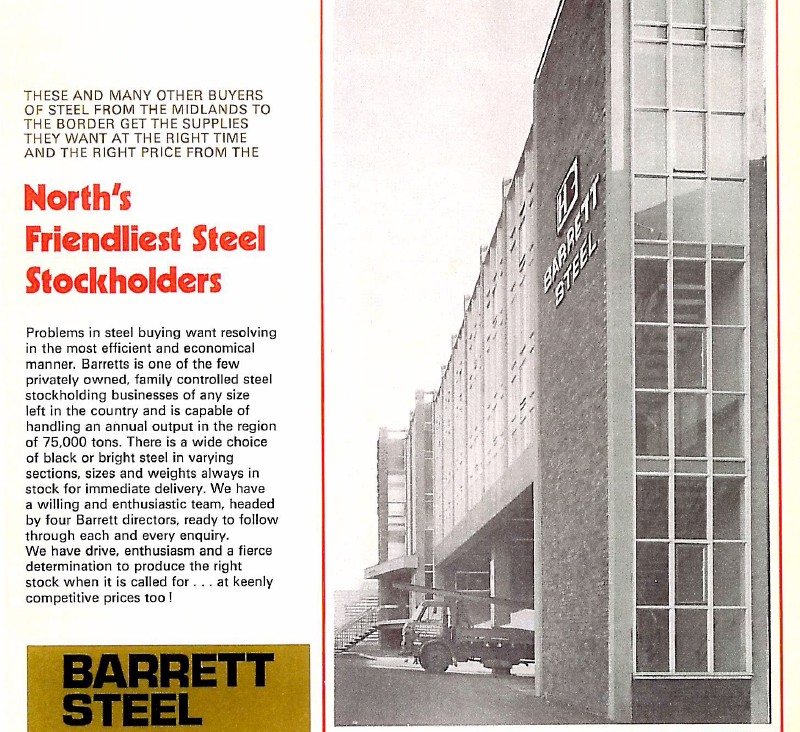 Barrett Steel Bradford Community 