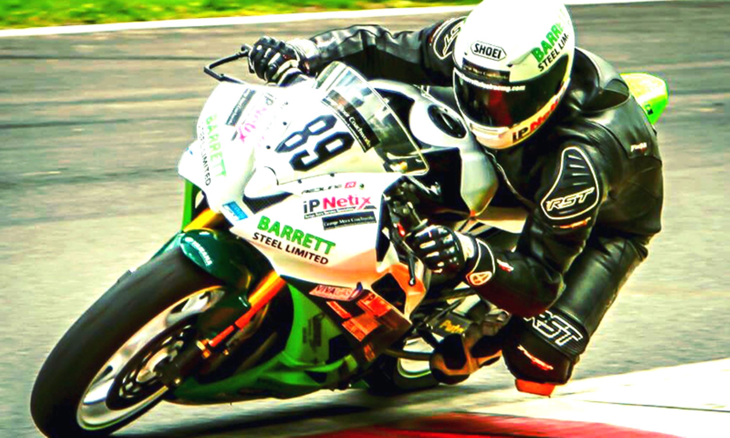 Barrett Steel announce sponsorship of it's own budding sport bike racer  