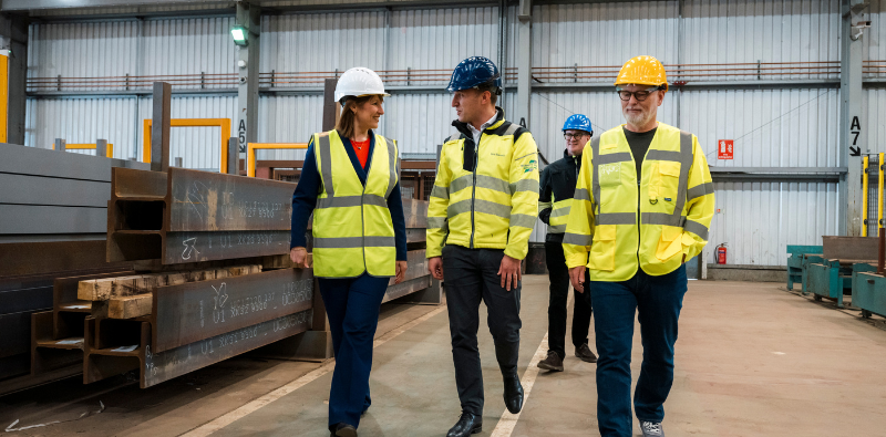 Barrett Steel Hosts Chancellor Rachel Reeves to Discuss UK Industry and the Future of British Steel