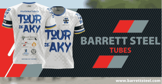 Barrett Steel Tubes back the Tour de Aky for the second year 